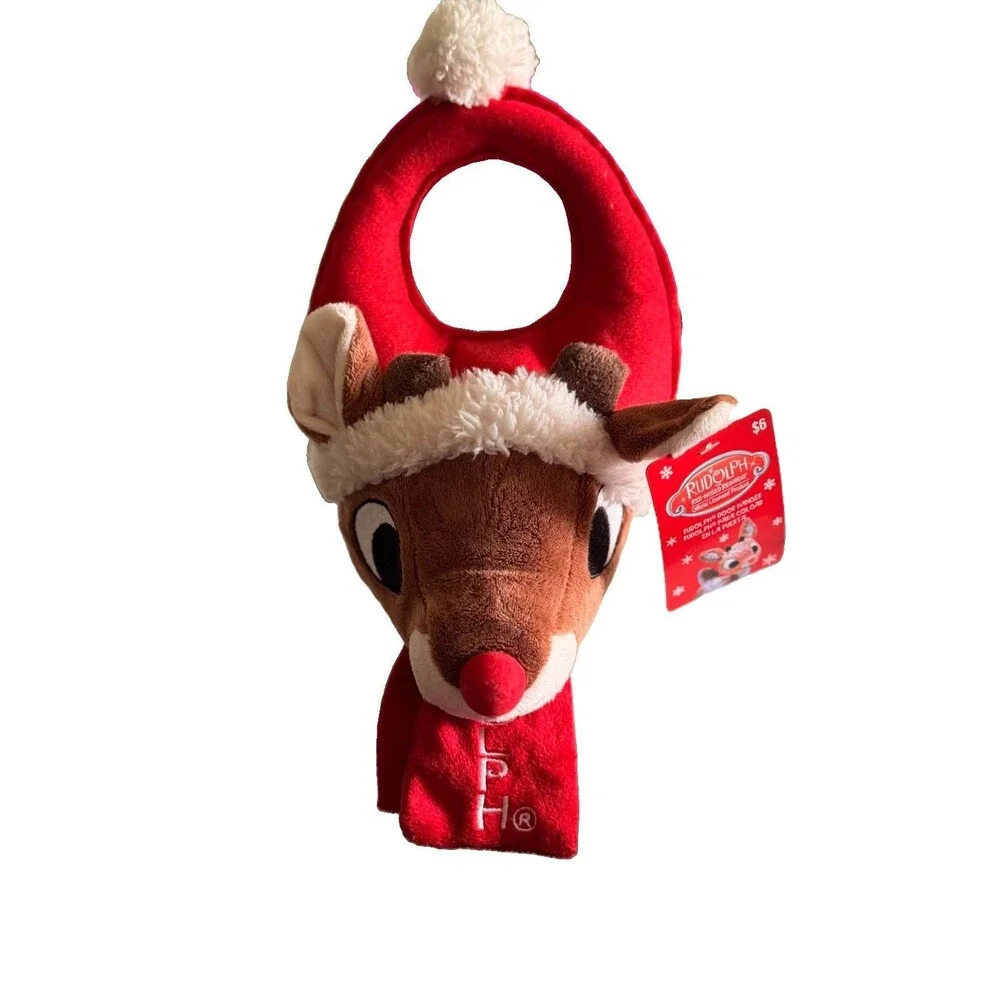 Rudolph The Red-Nosed Reindeer Door Knob Hanger Dan Dee Collectors Choice